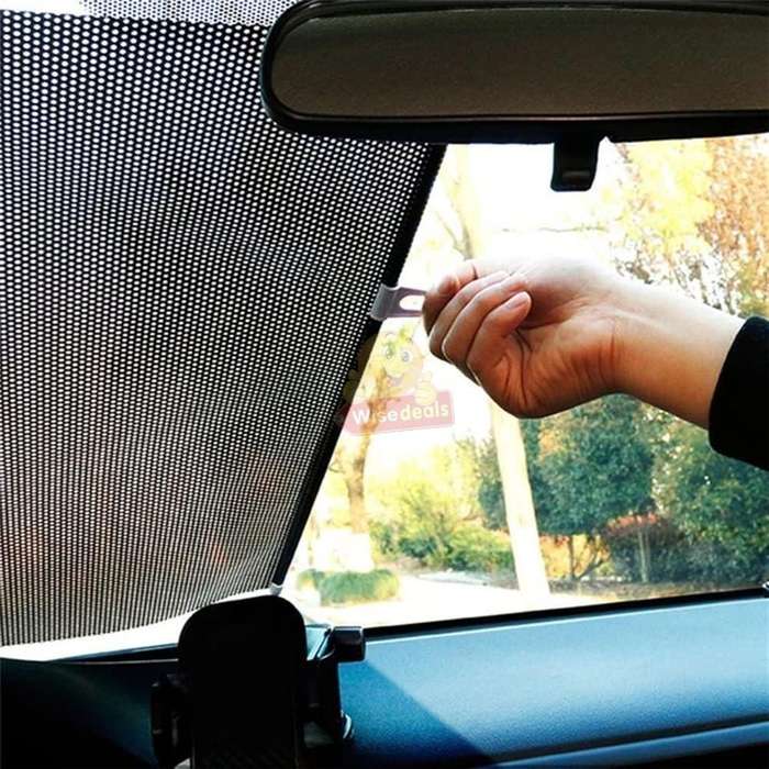 Retractable Car Windscreen Sunshade