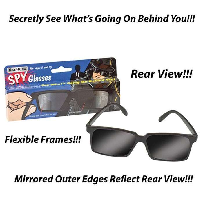 Cool Rear-view Spy Glasses