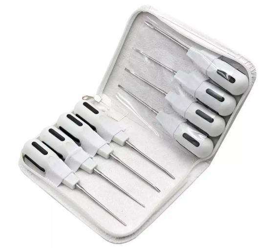 8 in 1 Stainless Steel Dental Elevator Set