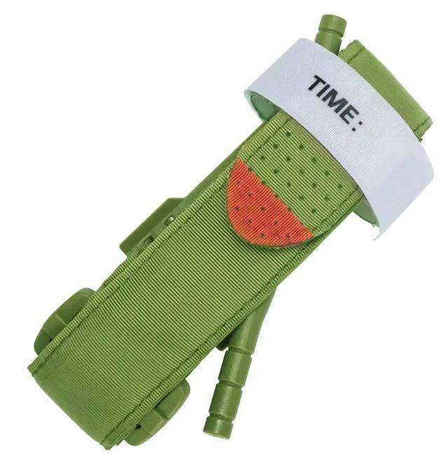 Tourniquet Buckle for Emergency Injury-Green