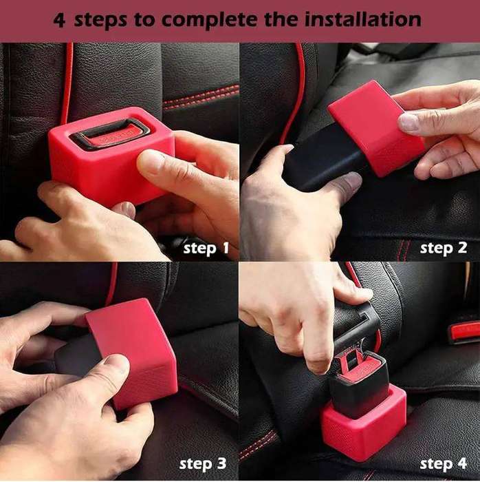 Car Seat Belt Buckle Holder