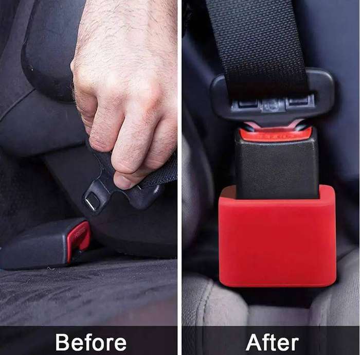 Car Seat Belt Buckle Holder