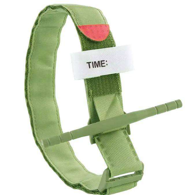 Tourniquet Buckle for Emergency Injury-Green