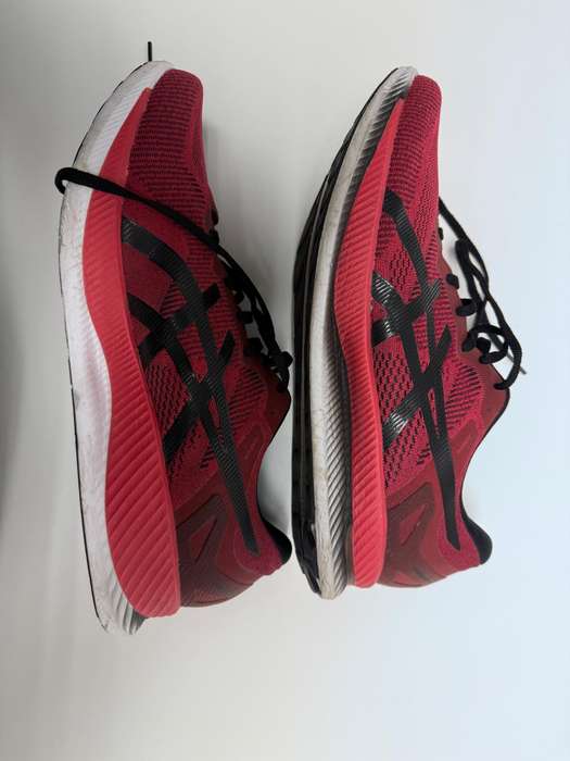 ASICS GlideRide Mens running shoes UK 13 in Red