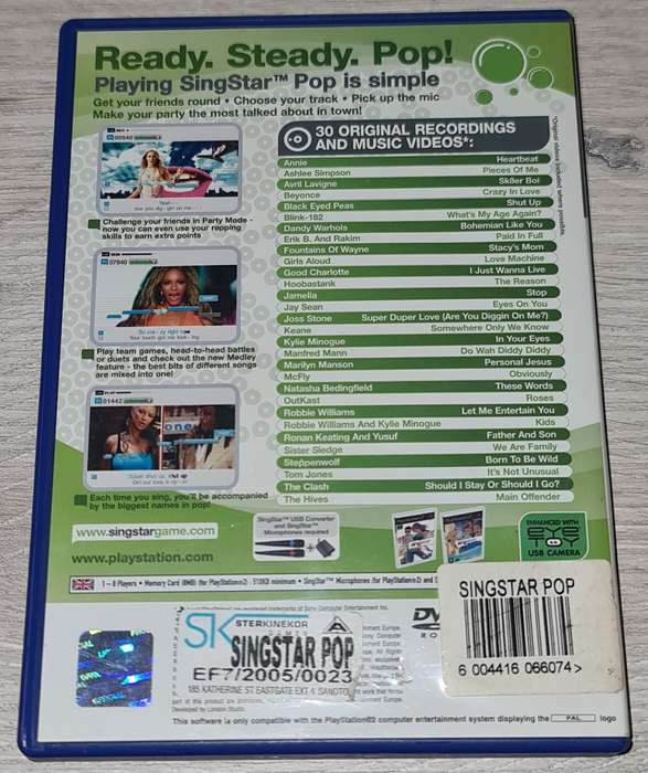 Singstar Pop - PS2