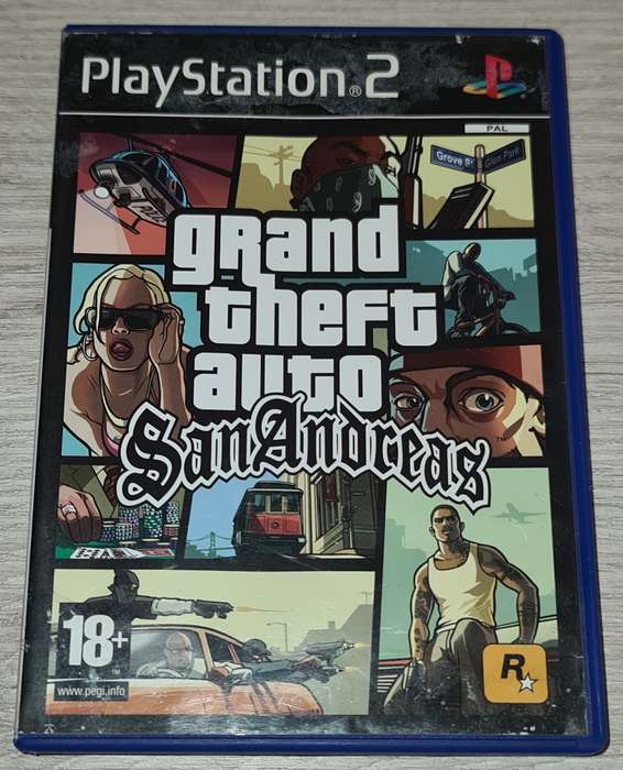 Grand Theft Auto San Andreas - PS2