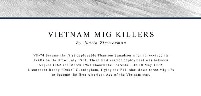 VIETNAM MIG KILLERS - Limited Edition Art Print