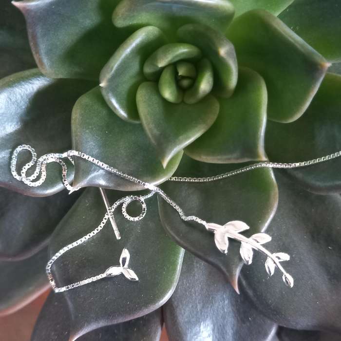Silver Threaders leaves