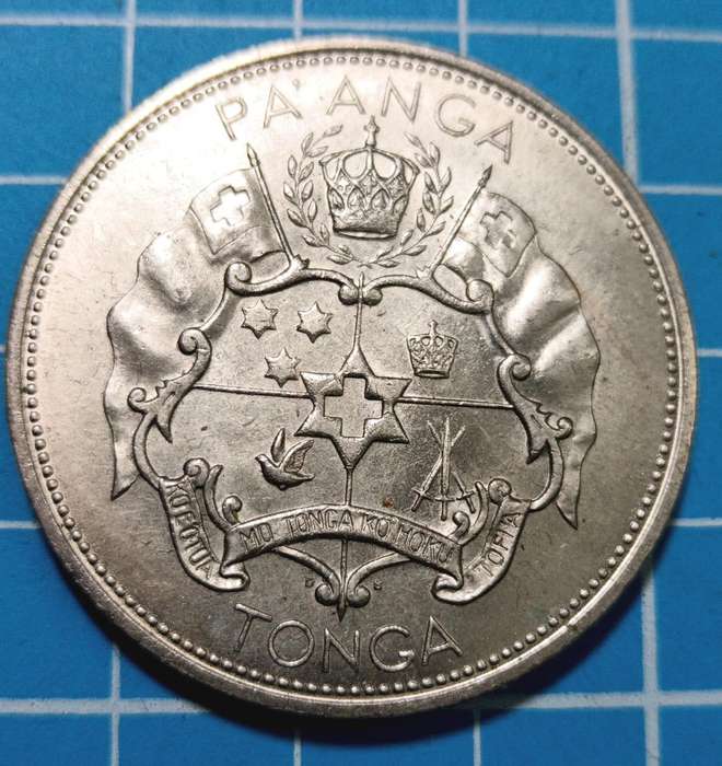 Tonga 1 Pa`anga - Salote 1967