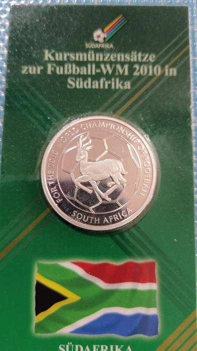 2010 soccer world cup celebration  coin set