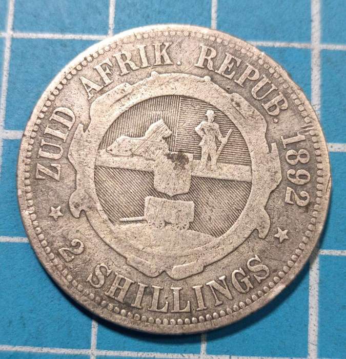 ZAR 1892 2 shilling - R1 start!!!!!