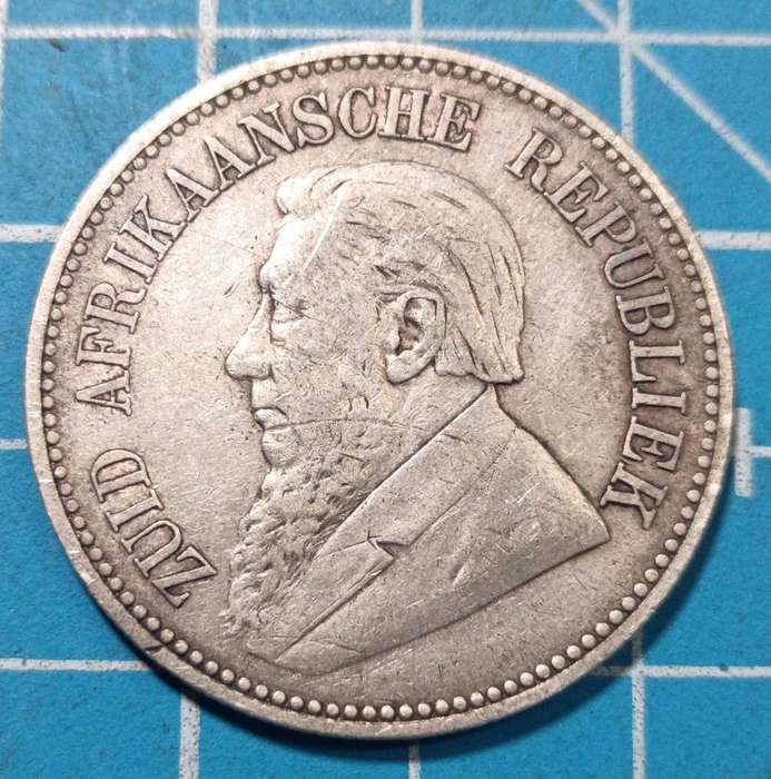 South African 2 1/2 Shilling Coin