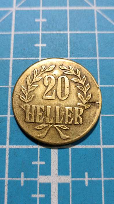 Deutsch Ostafrika 1916 20 heller