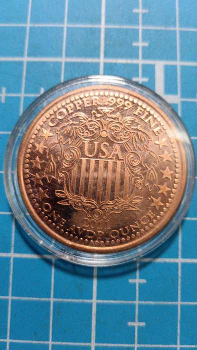 1 ox copper coin