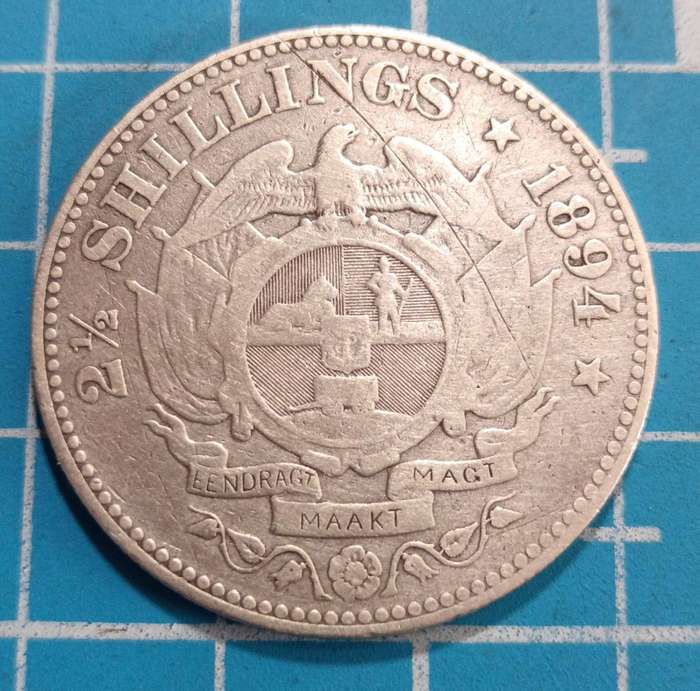ZAR 1894 half crown