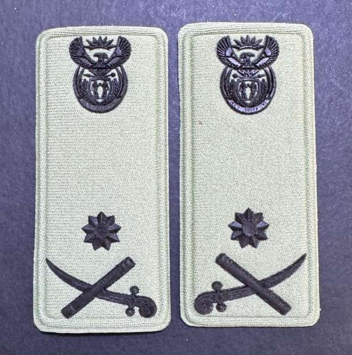 SANDF - Army Brigadier General Rank Pair