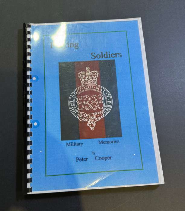 Rhodesia - A4 Size - Playing Soldiers ( Military Memories by Peter Cooper )