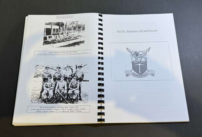 Rhodesia - A4 Size - Playing Soldiers ( Military Memories by Peter Cooper )