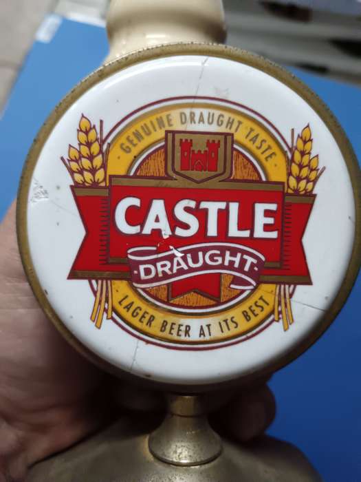 vintage draft beer pressure-dispense bar top tap and handle