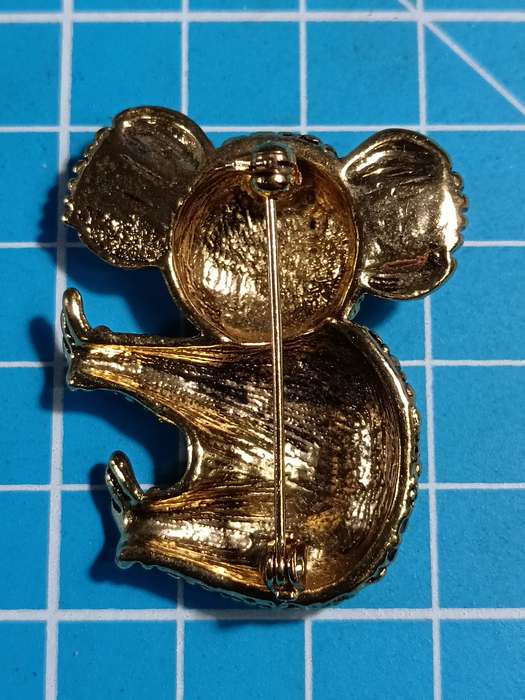 Costume Jewellery - beautiful koala brooch