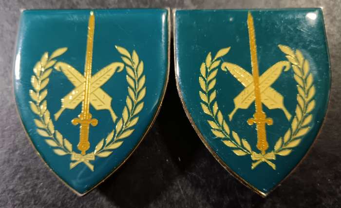SADF - Director General Personnel Shoulder Flash Pair