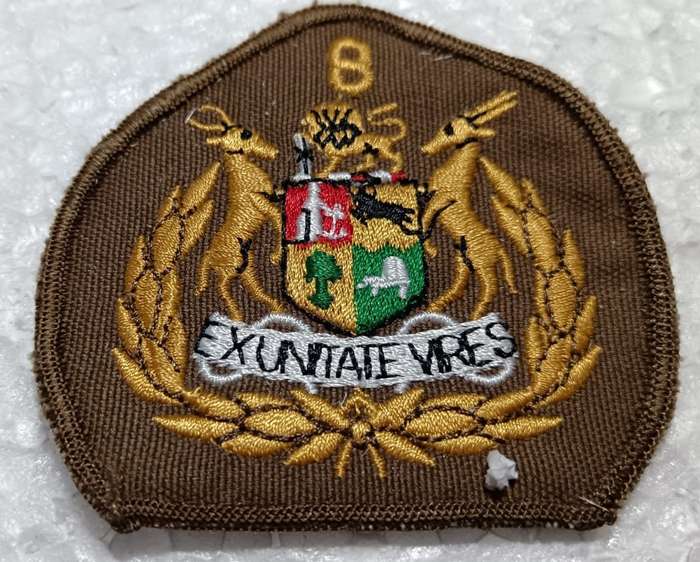 SADF - 8 Division Sergeant Major Rank Badge