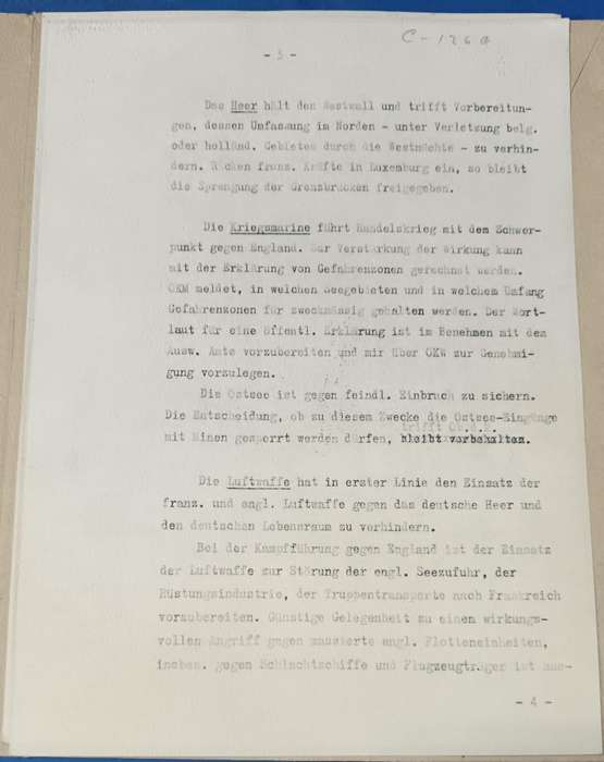 Unknown German Folder with Documents