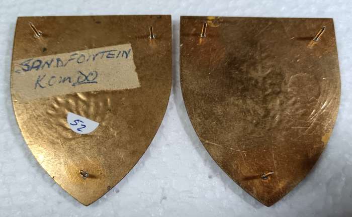 SADF - Sandrivier Commando Shoulder Flash Pair
