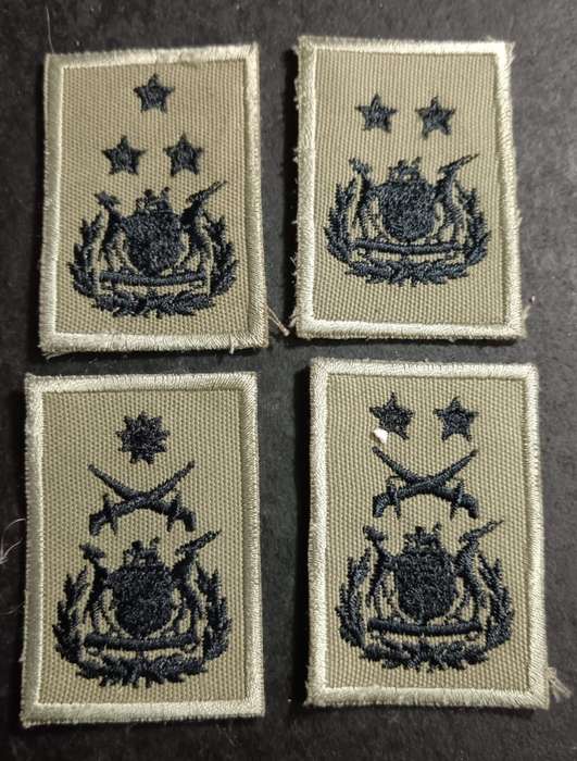South African Army Rank Badge Lot