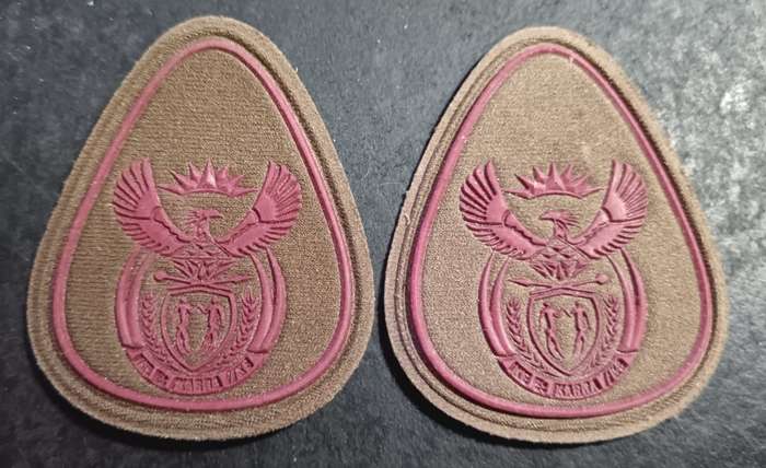 SADF - Medical Services Warrant Officer Rank Badges