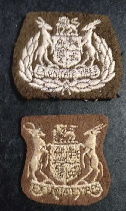 SADF -  Warrant Officer Rank Badges