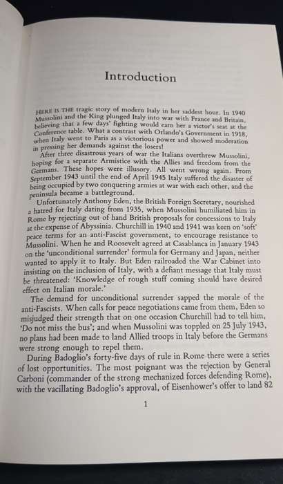 War in Italy - Richard Lamb