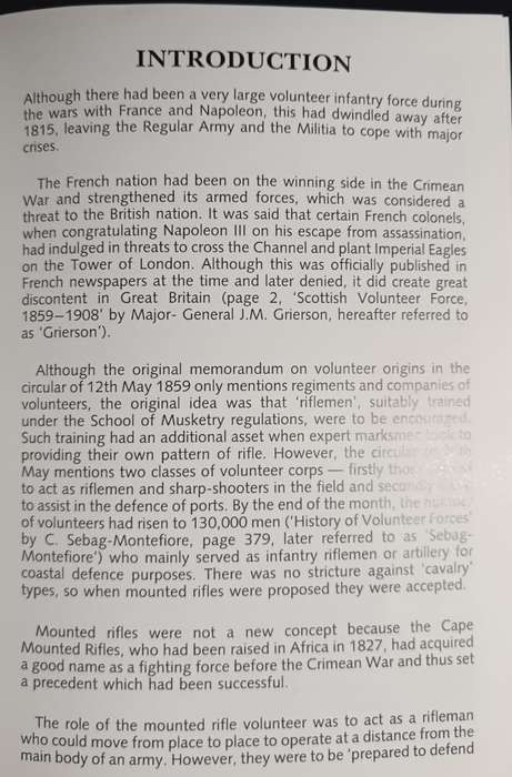 Light Horse and Mounted Rifle Volunteers 1860-1901