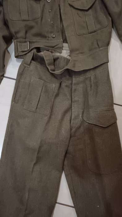 World War Two Army Battle Dress Dated 1943 - Top Condition