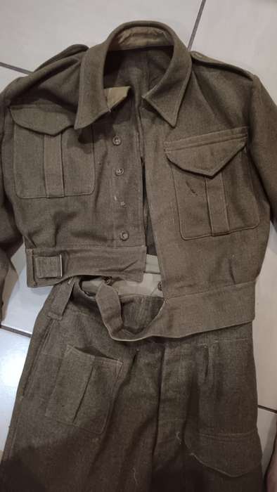 World War Two Army Battle Dress Dated 1943 - Top Condition