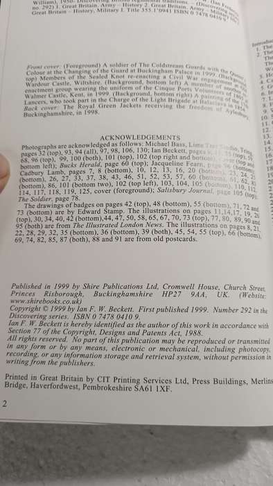 Discovering British Regimental Traditions