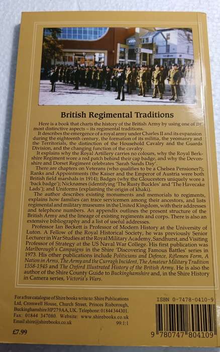 Discovering British Regimental Traditions