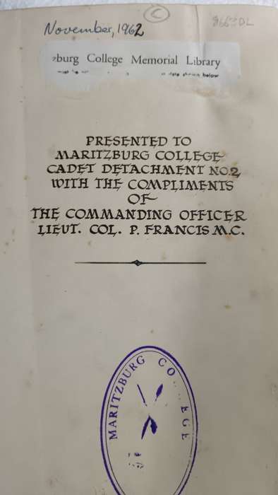 NATAL CARBINEERS The History Of The Regiment From Its Foundation