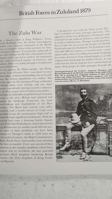 British forces in Zululand 1879