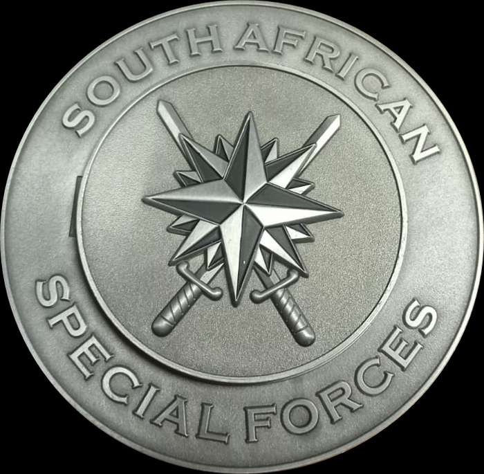 SADF/SANDF - Large Special Forces ( Recce ) Challange Coin ( Special Piece )
