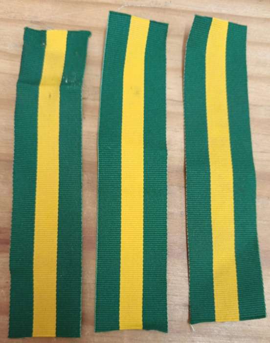 SADF - Commando Closure Medal Ribbon - 15 CM