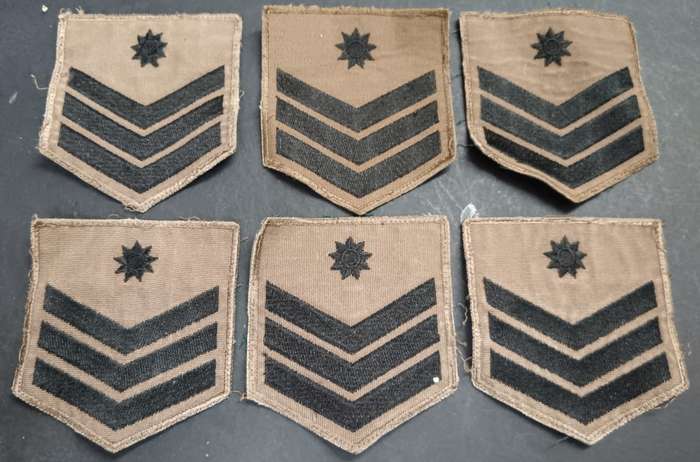 SANDF - Rank Badge Lot