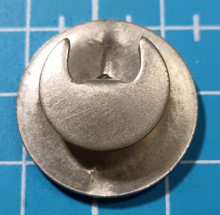 WW2 Kings For Loyal Service Silver War Wound Kings Lapel Badge