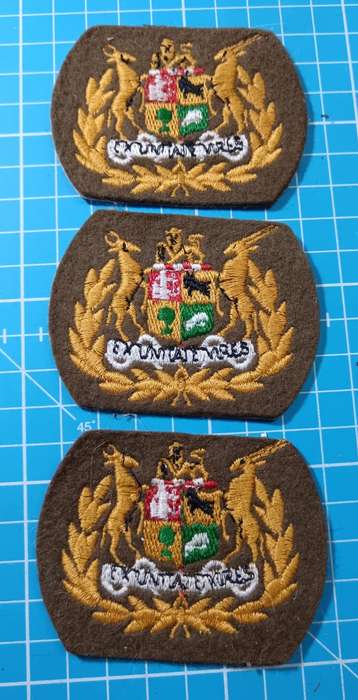 SADF - Warrant Officer Rank Badges