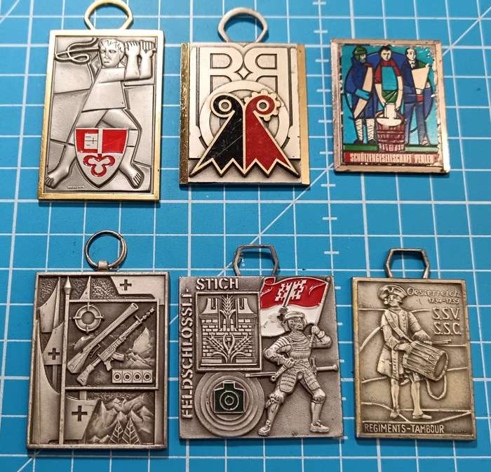 International - Swiss Shooting Medal Lot