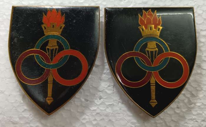 SADF - Ordnance Shoulder Flash Pair