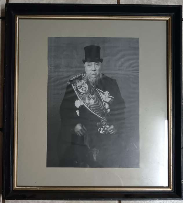 Large Framed Images of President Kruger