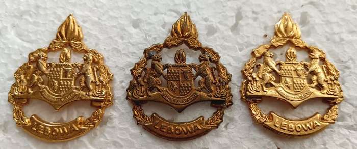 (Homelands) Lebowa Warrant Officer Ranks