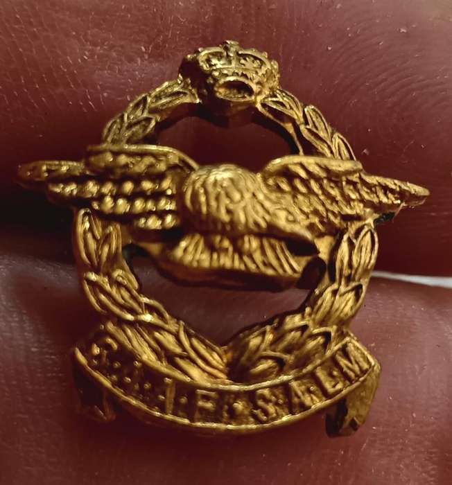 South African Air Force World War Two Era Cap Badge - Special Piece