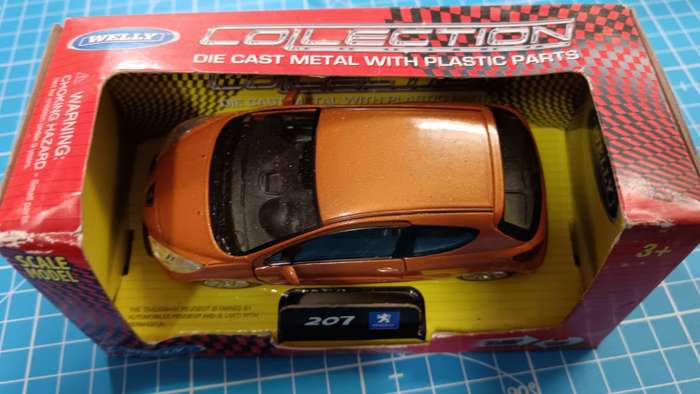 Welly - Peugeot 207 Model In Box